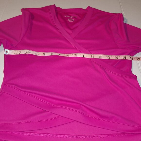 Harmony Balance Pink Crop Top Women's Size Large - Picture 7 of 8